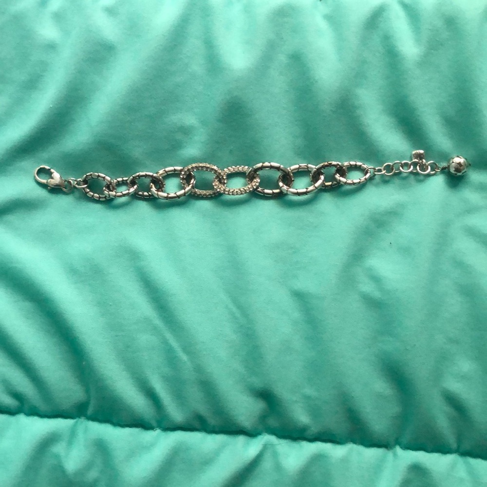 Silver toned Brighton chunky bracelet
